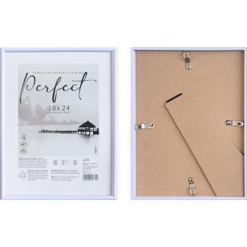 Cornice portafoto Perfect in crilex A4 21x29x7 cm bianco Lupia