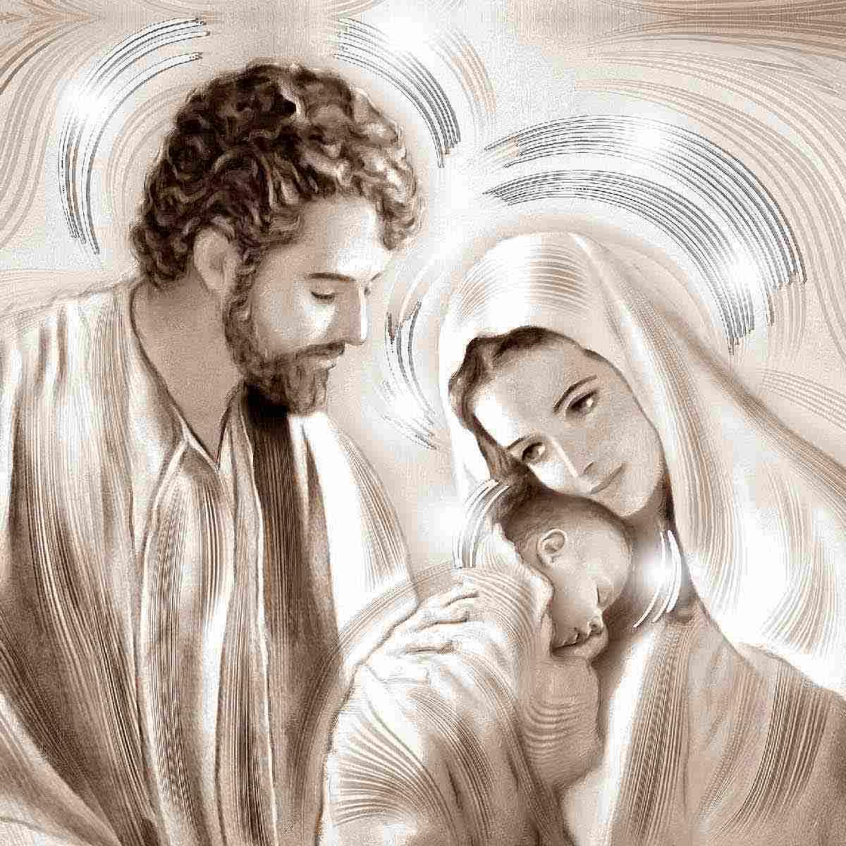 Quadro Mondiè Nativity Shabby 31x31 cm Lupia