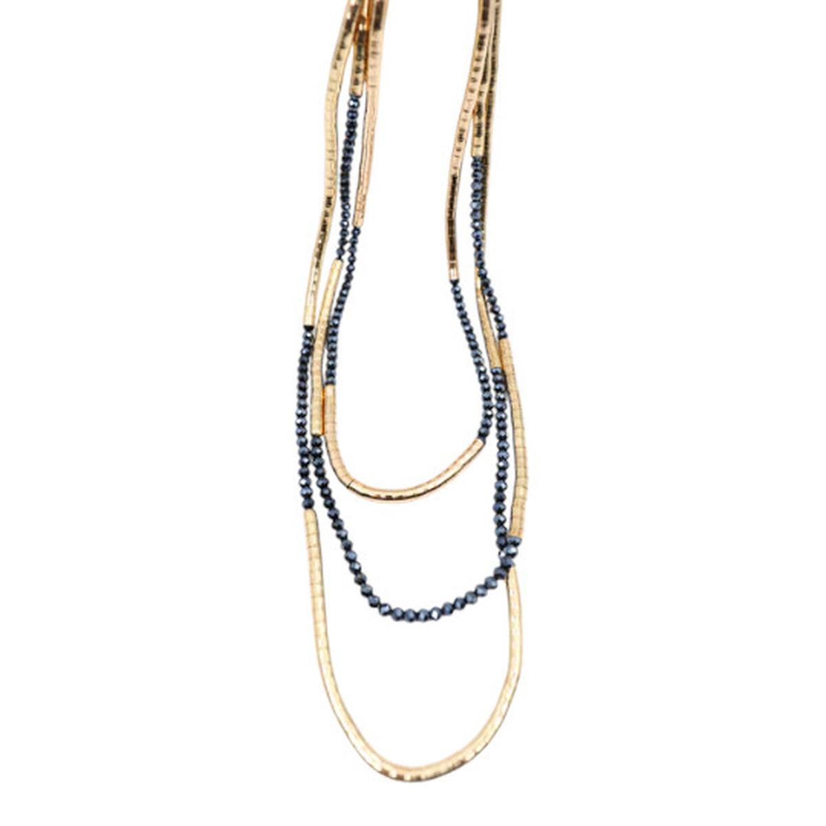 Collana donna lunga a pi fili C63