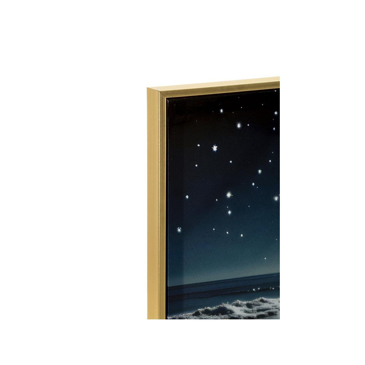 Stampa decorata su tela laccata c/cornice colors -a- cm 60x3,5x90