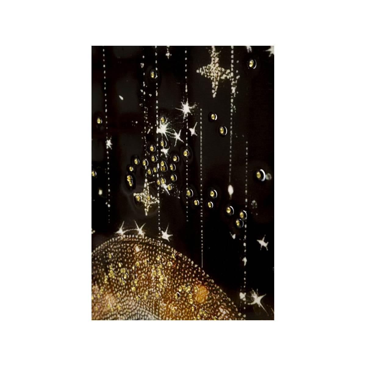 Stampa decorata su tela laccata c/cornice maternity -b- cm 60x3,5x90