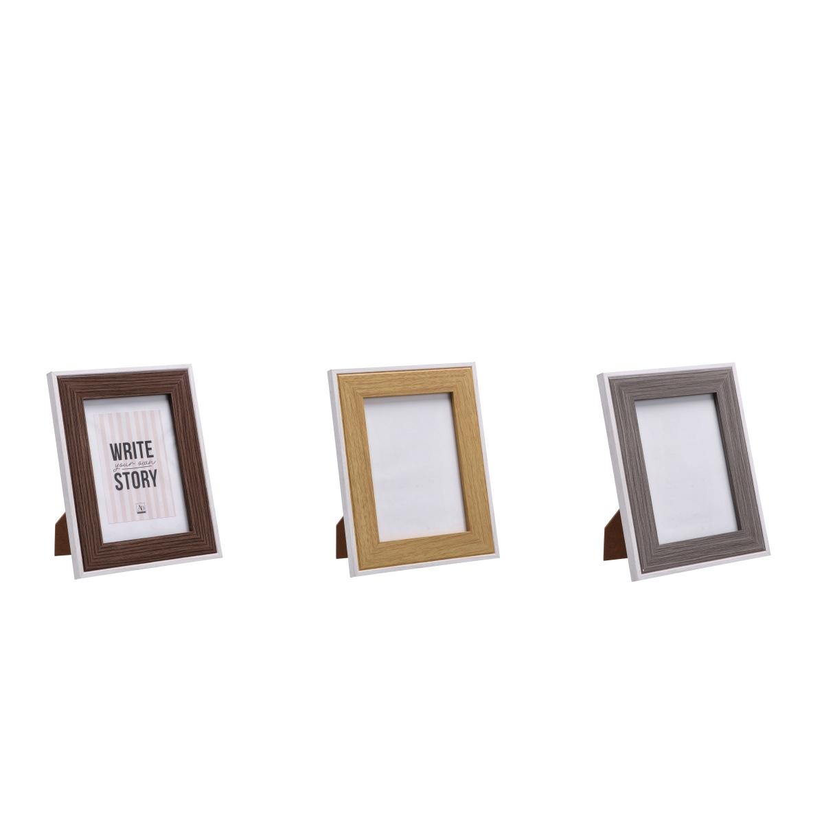 Portafoto in mdf Kian 13x18 cm