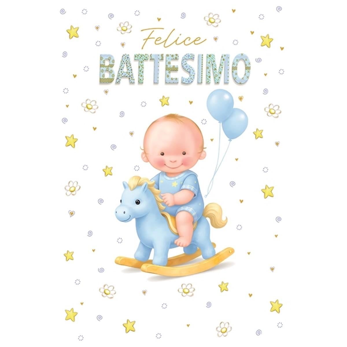 Biglietti auguri felice battesimo