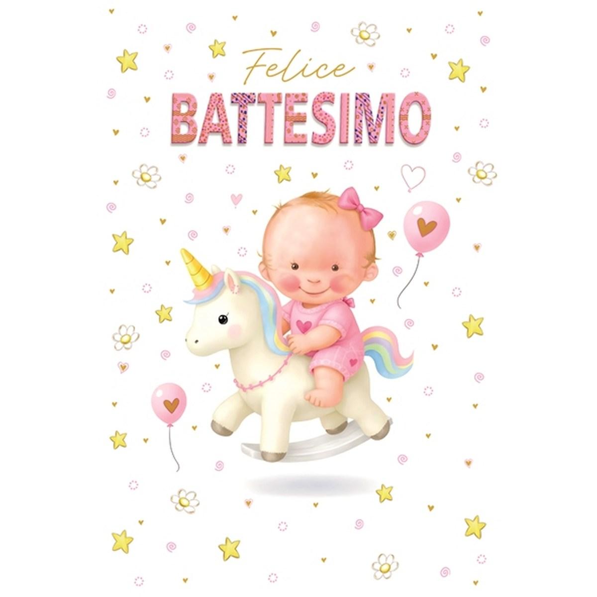Biglietti auguri felice battesimo