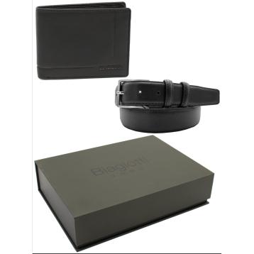 Set uomo portafogli e cintura in confezione regalo Laura Biagiotti
