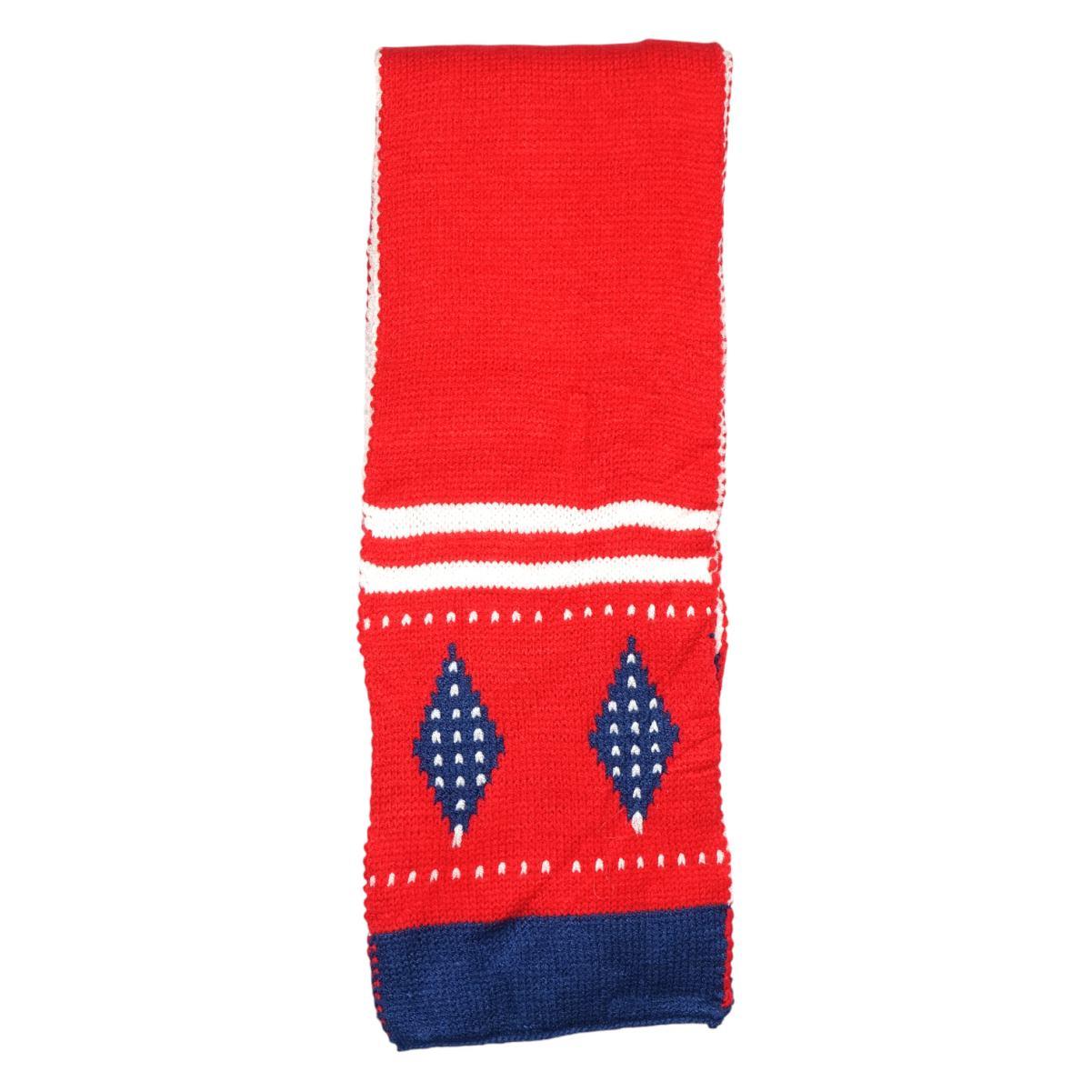 Set bimbo coordinato sciarpa e berretto peruviano in acrilico e viscosa motivo a rombi Enrico Coveri