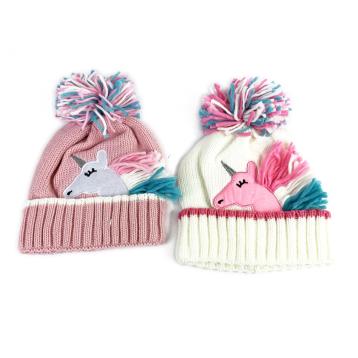 Cappellino bimba Unicorno colorato Le Kikke