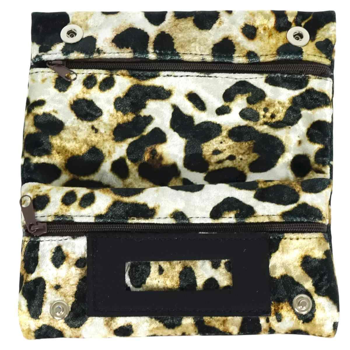 Portatabacco in tessuto maculato Capoverde Made in Italy