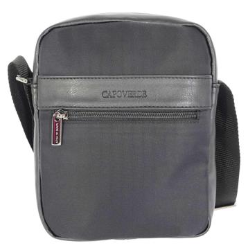 Tracolla uomo in ecopelle e tessuto tecnico Capoverde Made in Italy