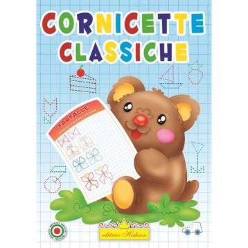 Libro da colorare cornicette classiche