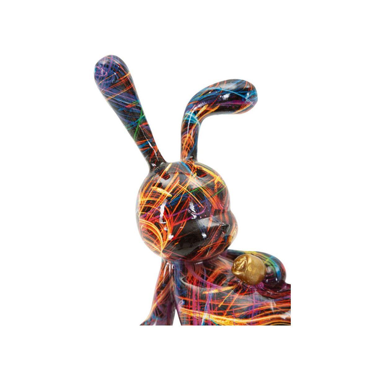 Coniglietto psyco -b- cm 21,5x10x22 min 2