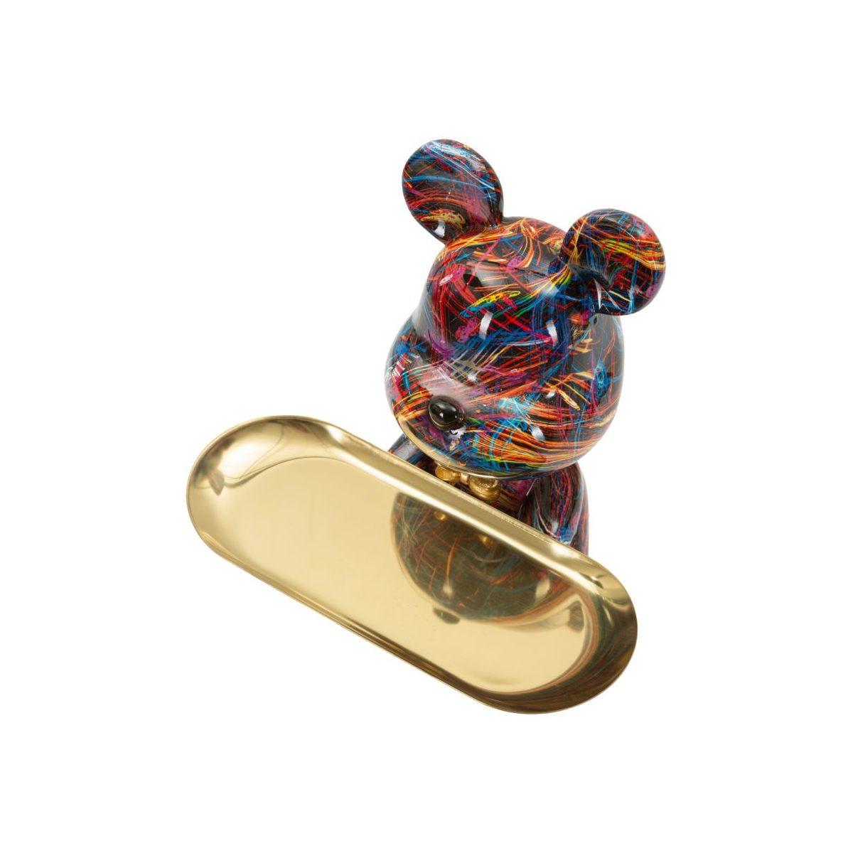 Orsetto psyco s/tasche -a- cm 17x15x22,5