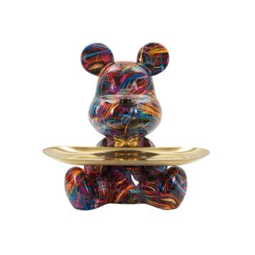 Orsetto psyco s/tasche -a- cm 17x15x22,5