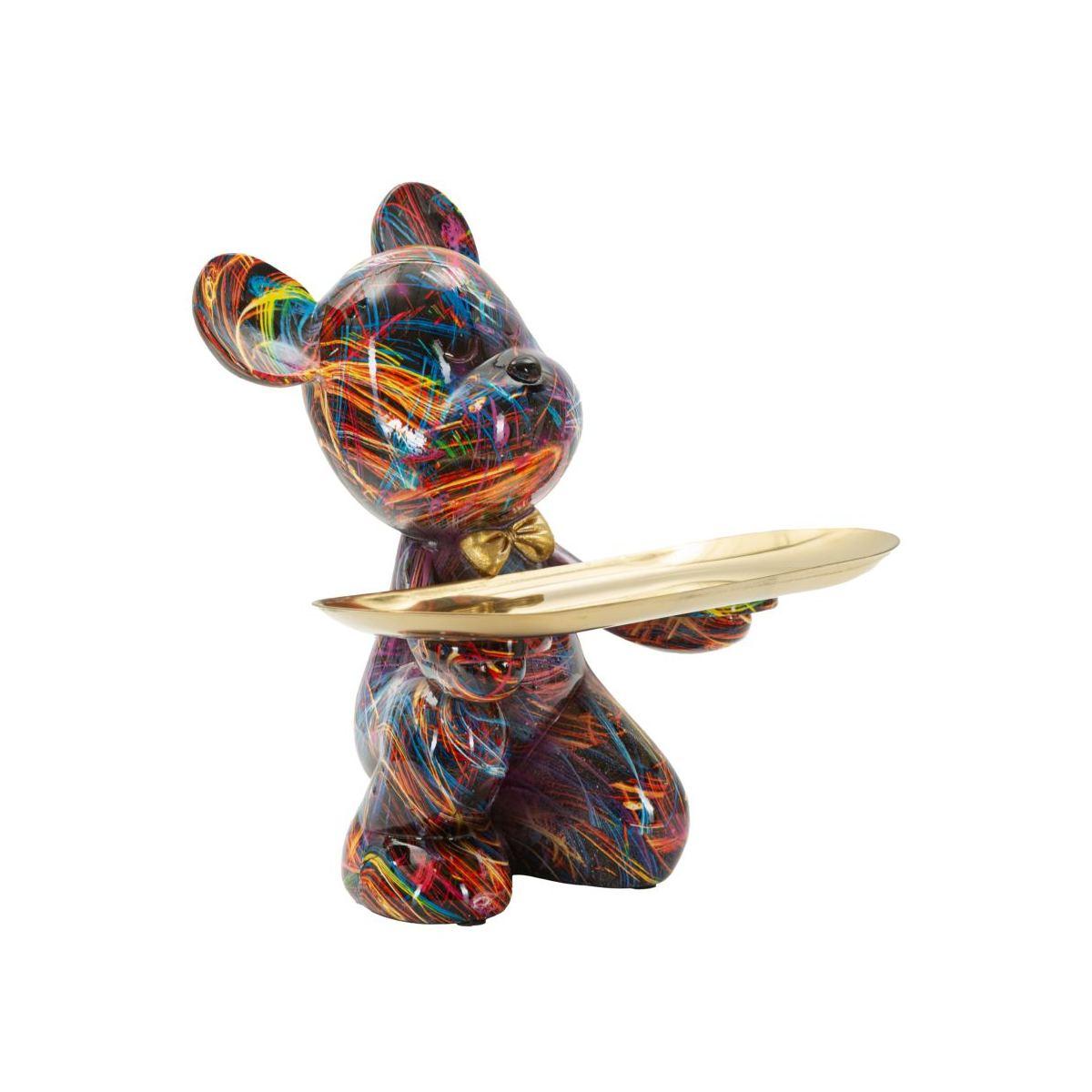 Orsetto psyco s/tasche -a- cm 17x15x22,5