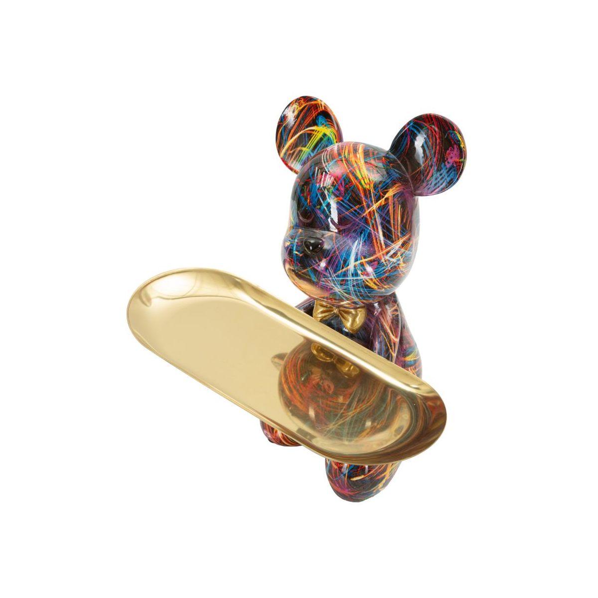 Orsetto psyco s/tasche -a- cm 17x15x22,5