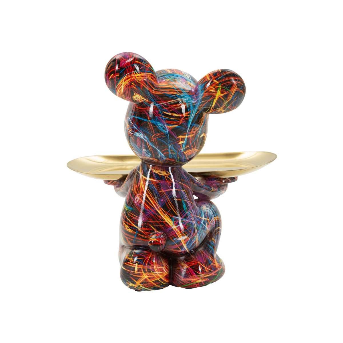 Orsetto psyco s/tasche -a- cm 17x15x22,5