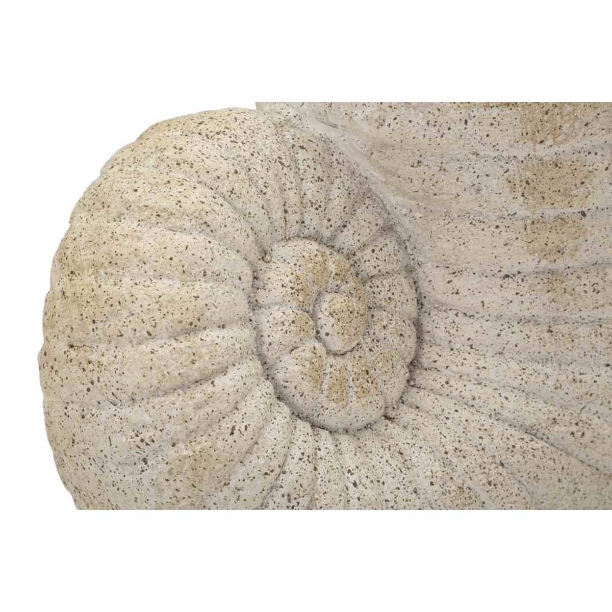 Vaso shell sand -a- cm 33x19x23 (apertura cm Ø 13)