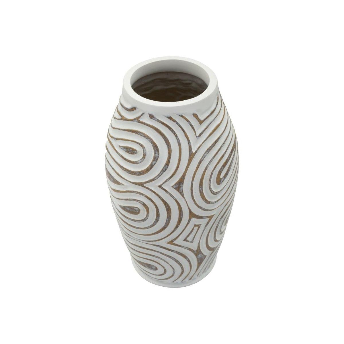 Vaso resina oblix cm Ø 19,5x35 (apertura cm Ø 10,5)