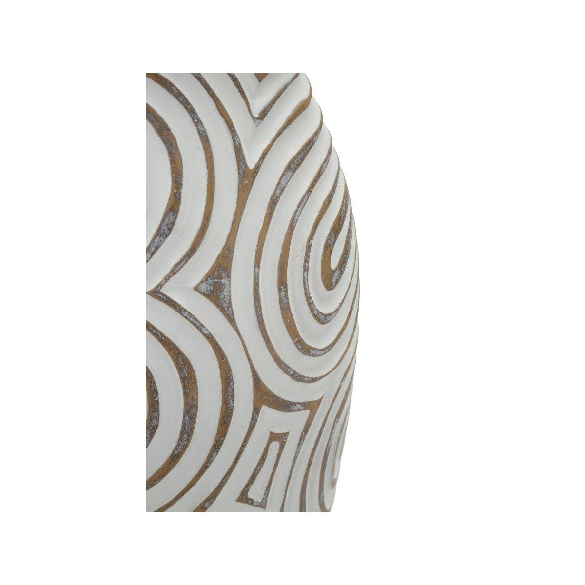 Vaso resina oblix cm Ø 19,5x35 (apertura cm Ø 10,5)