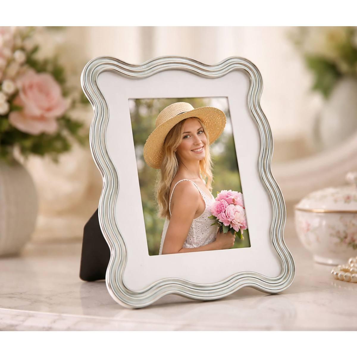 Cornice elizabeth celeste cm 17,5x1,3x22,5 (misura interna cm 15x20) min 2