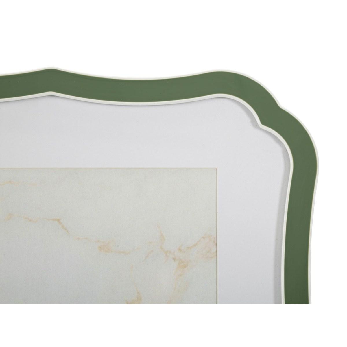 Cornice margot verde cm 22,1x1,4x27,2 (misura interna cm 20x25) min 2