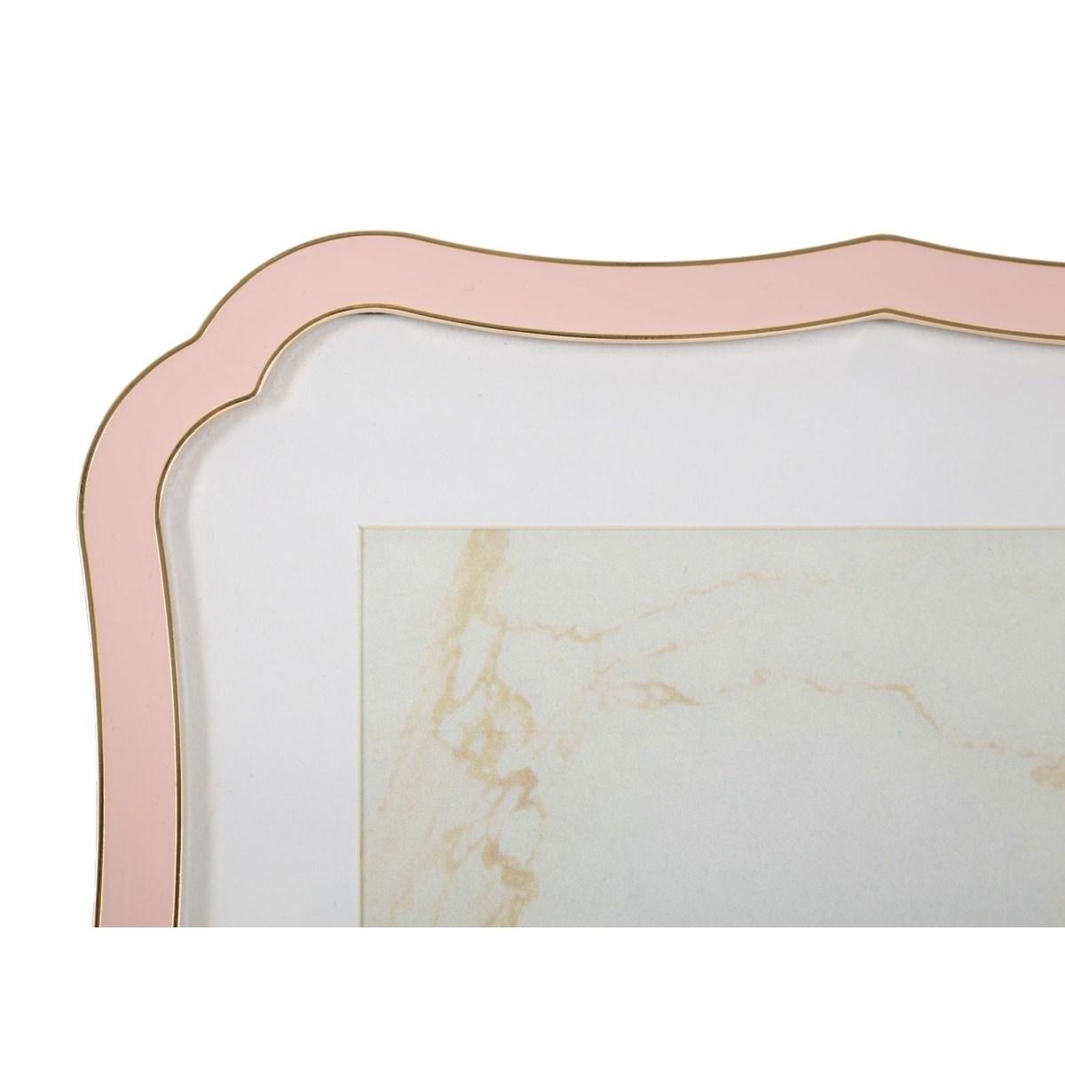 Cornice margot rosa cm 22,1x1,4x27,2 (misura interna cm 20x25) min 2