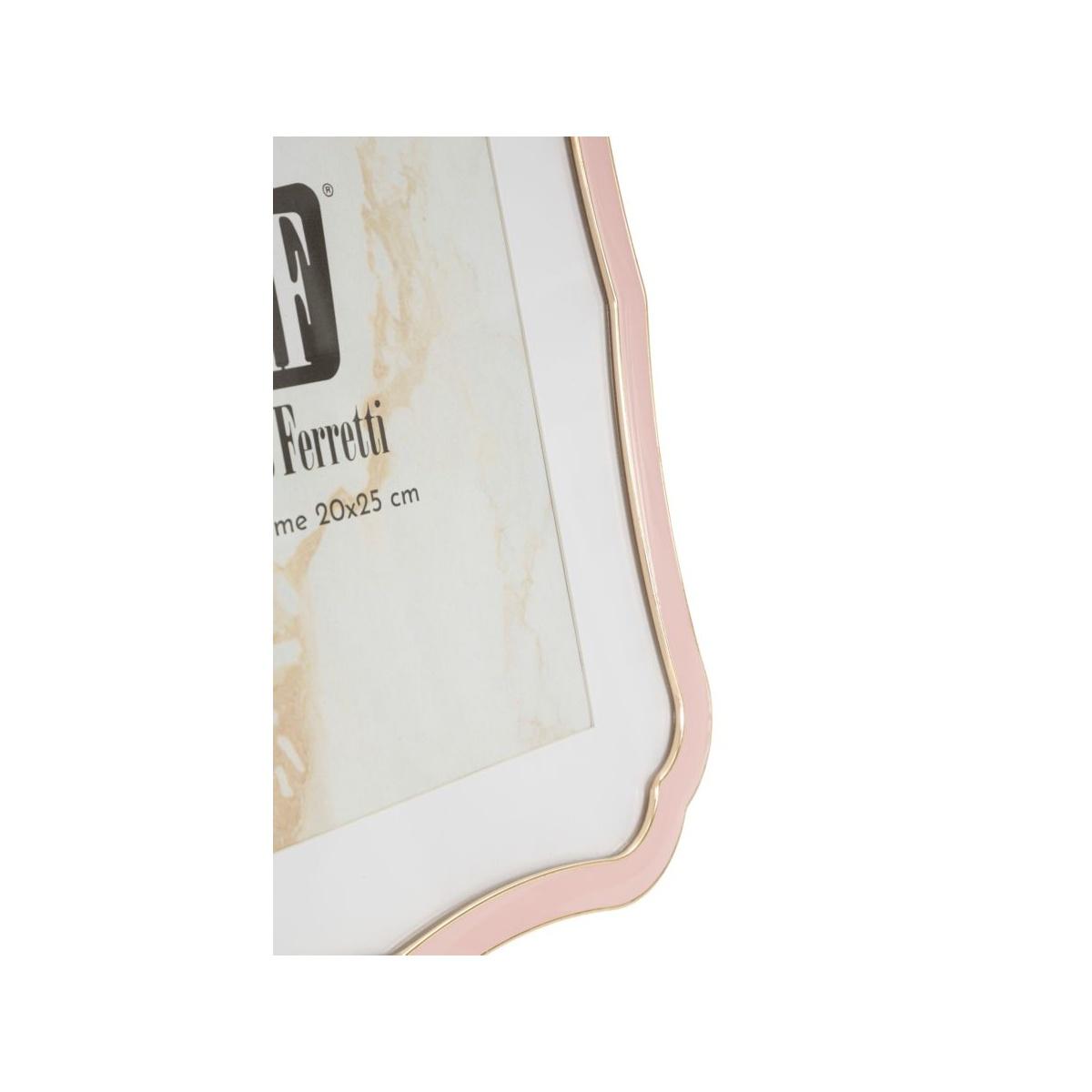 Cornice margot rosa cm 22,1x1,4x27,2 (misura interna cm 20x25) min 2