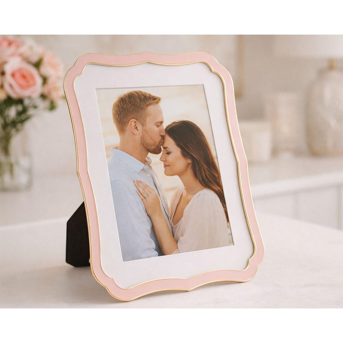 Cornice margot rosa cm 22,1x1,4x27,2 (misura interna cm 20x25) min 2