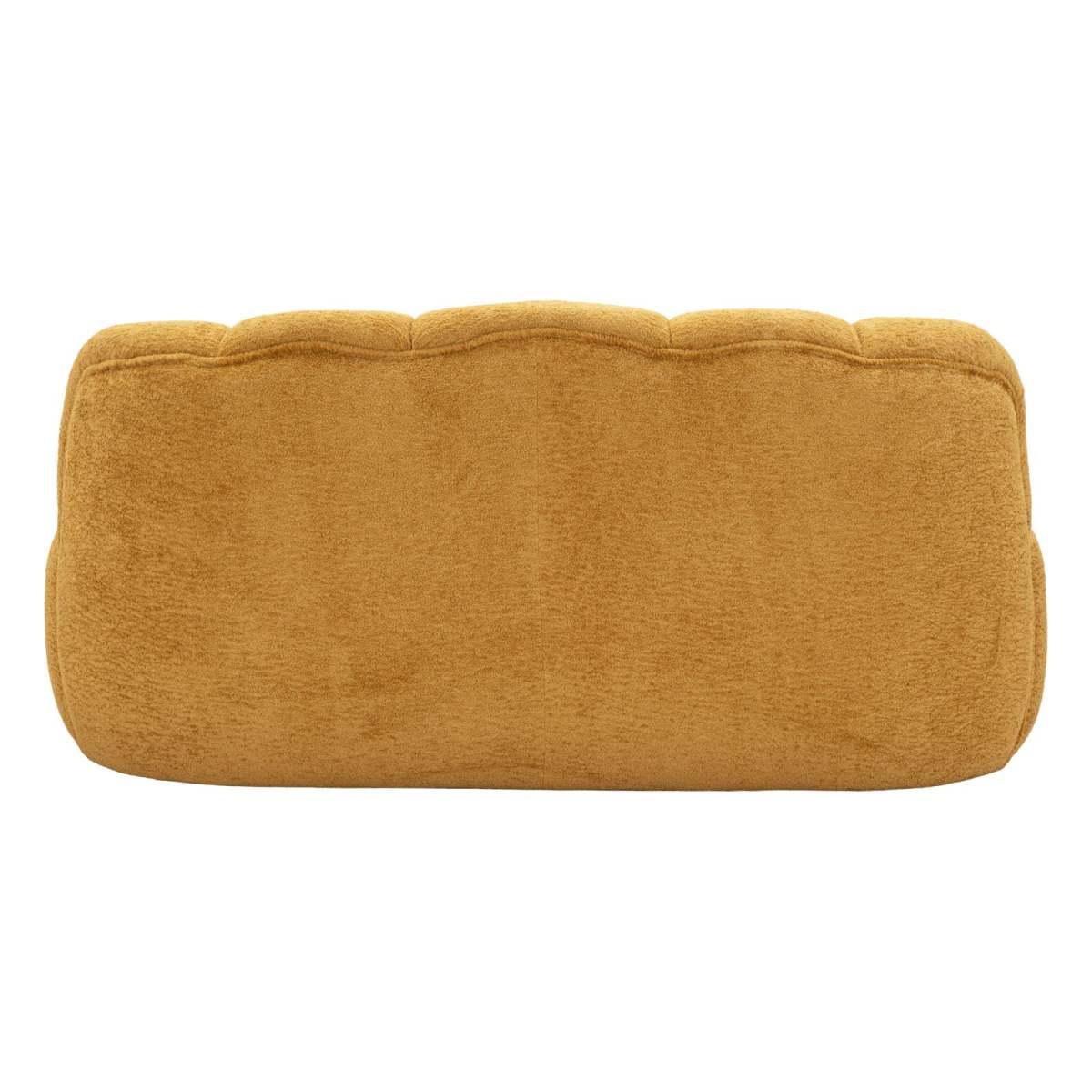 Divanetto ball senape cm 145x80x69