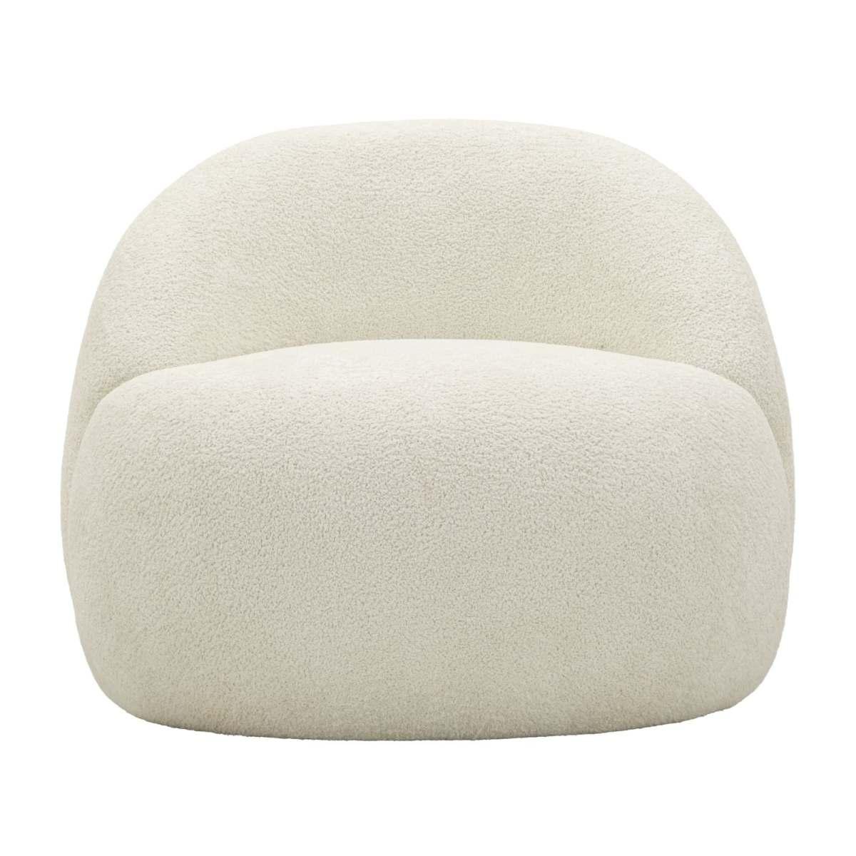 Poltrona ginevra bianca cm 81x78x64