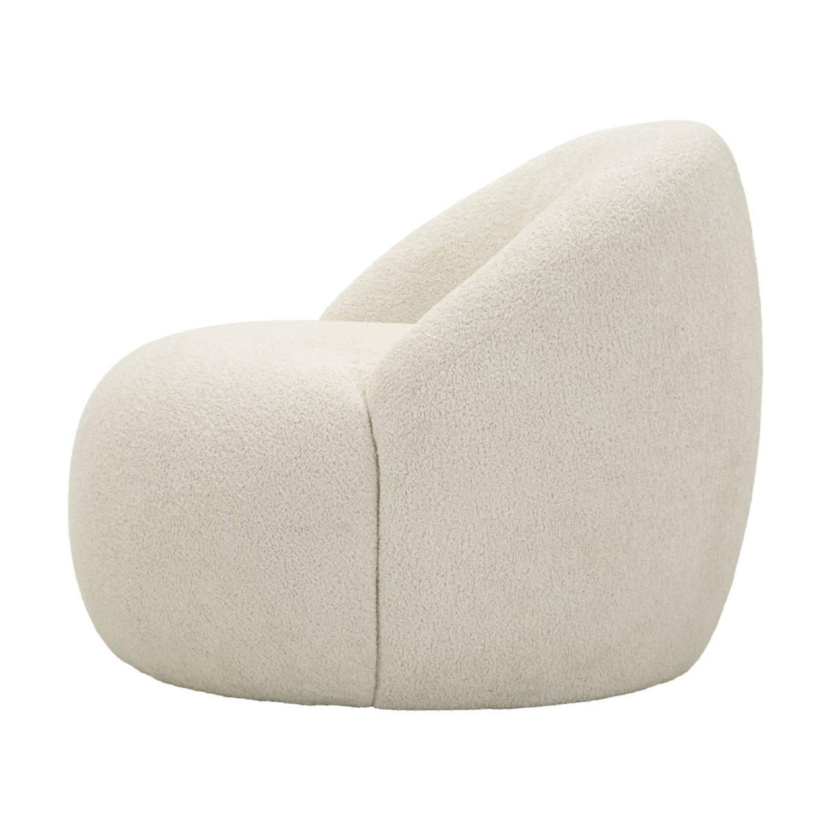 Poltrona ginevra bianca cm 81x78x64