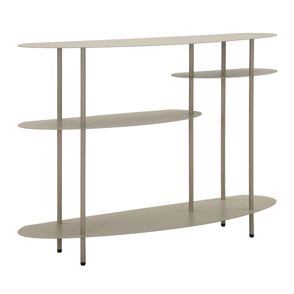 Console saturno plus tortora cm 118x34x82