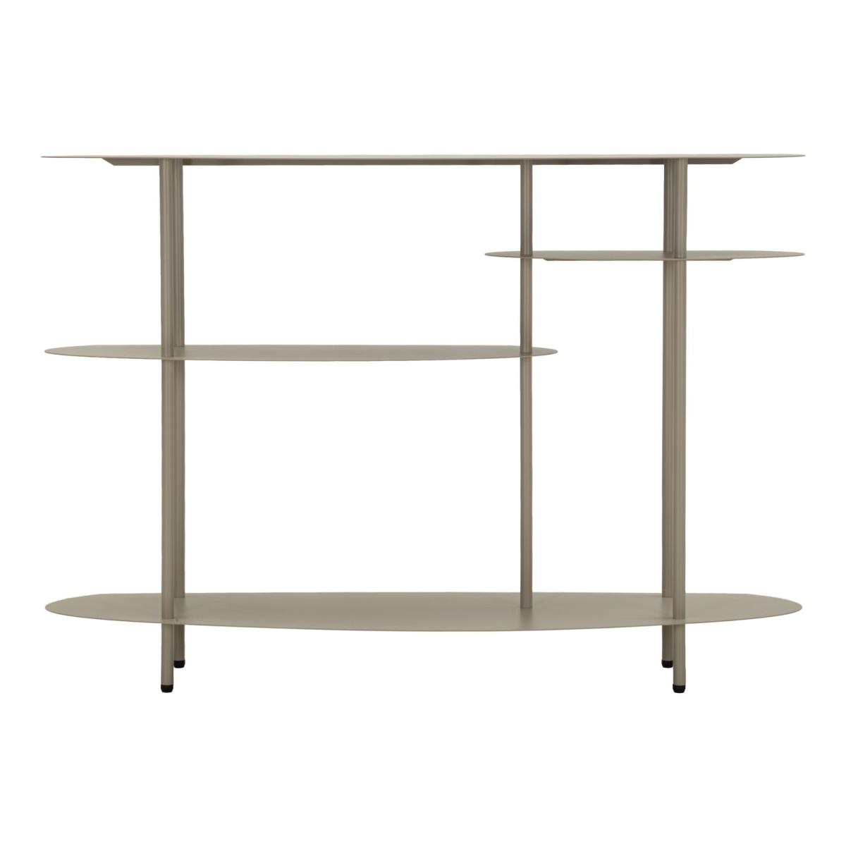 Console saturno plus tortora cm 118x34x82