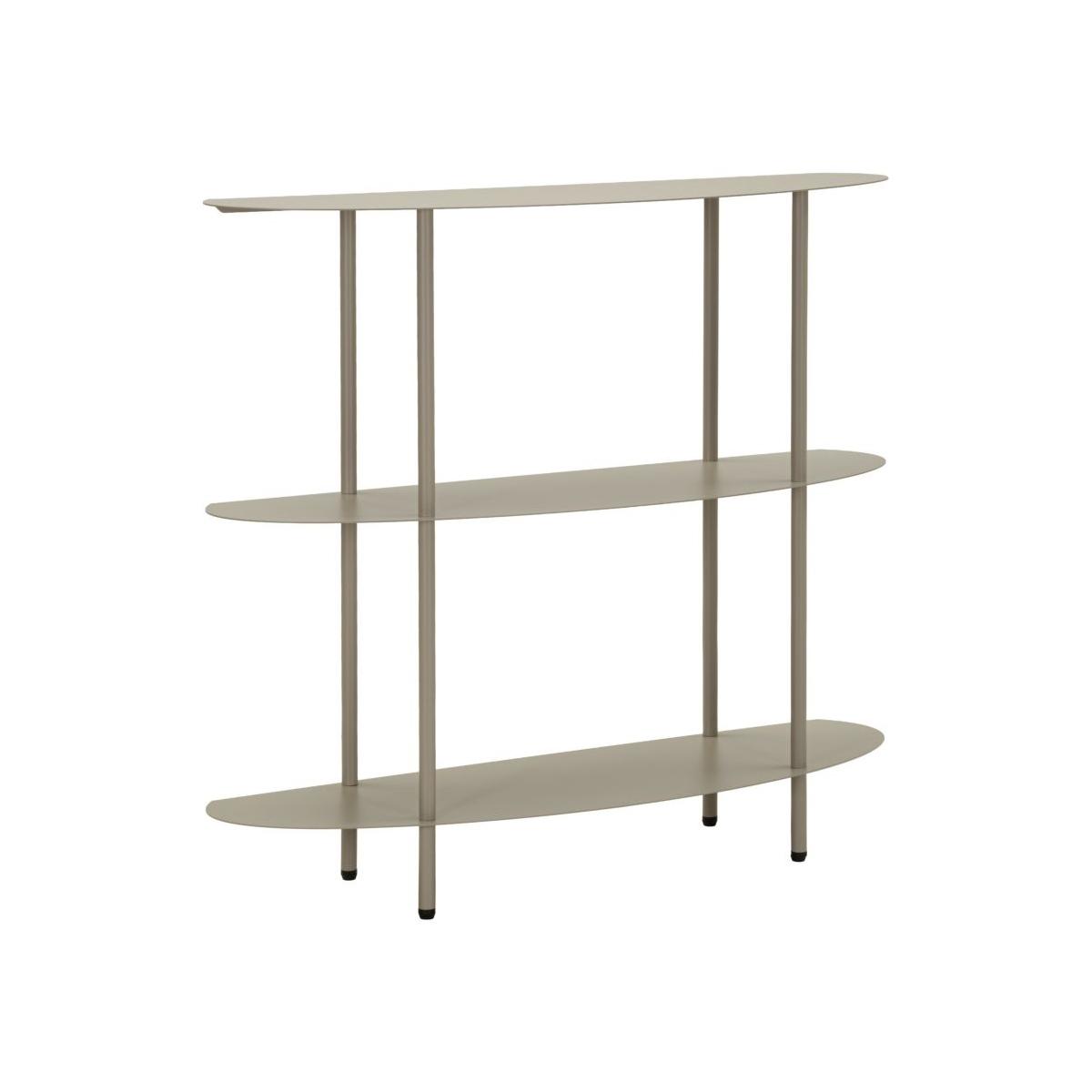 Console saturno tortora cm 90x28x81