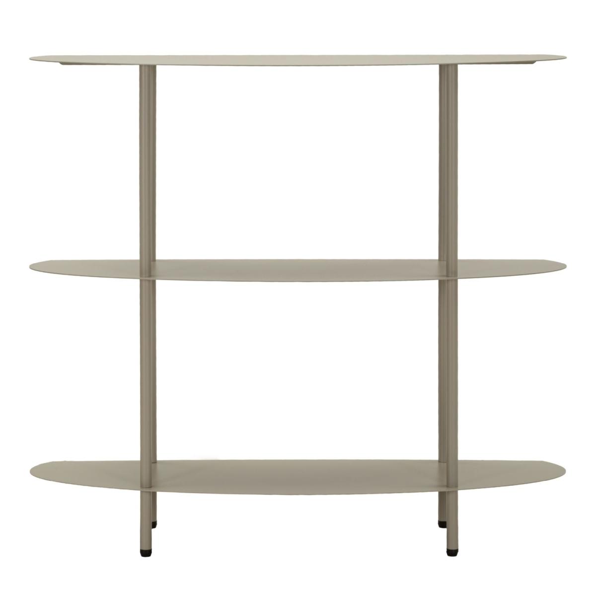 Console saturno tortora cm 90x28x81