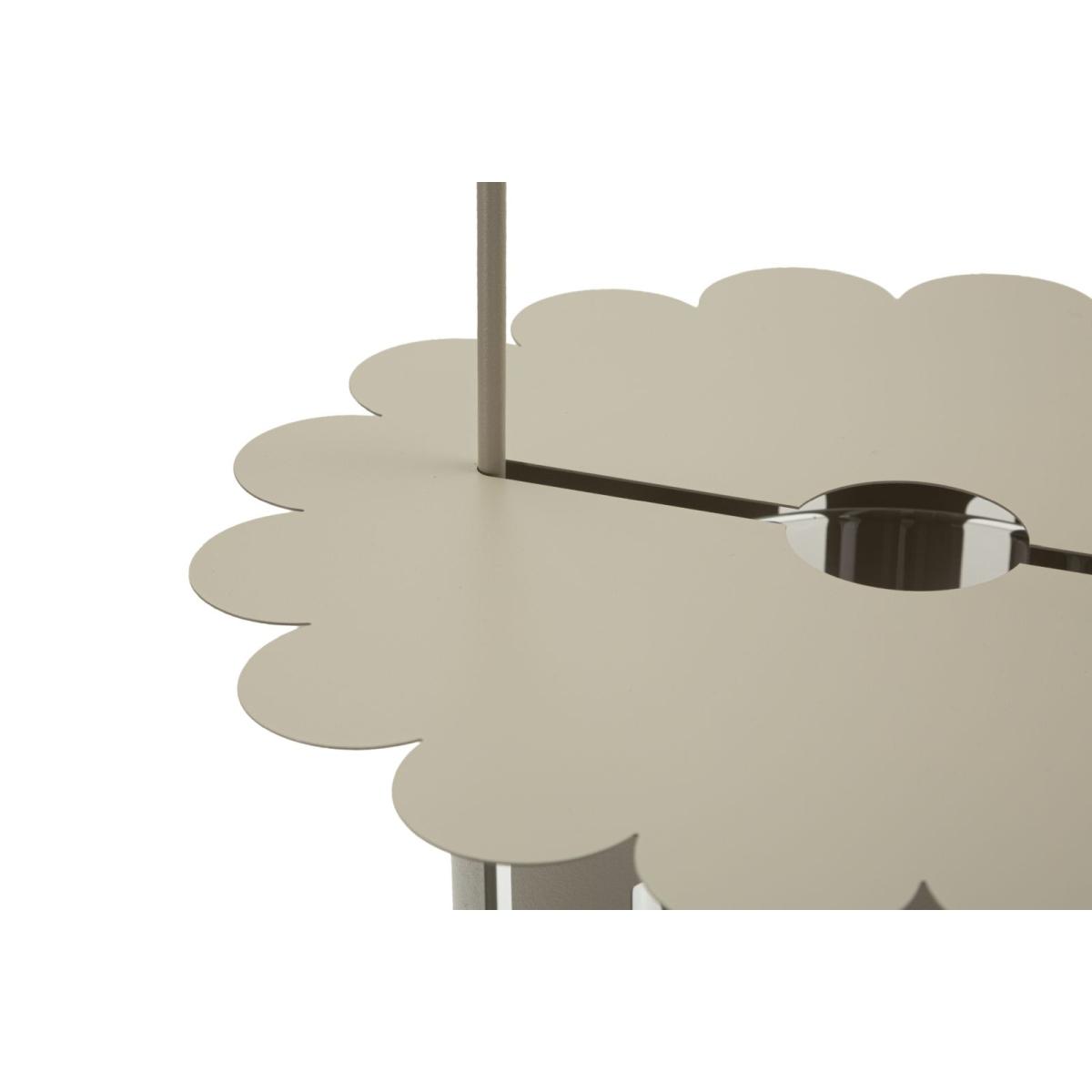 Lanterna saturno tortora cm Ø 24x43