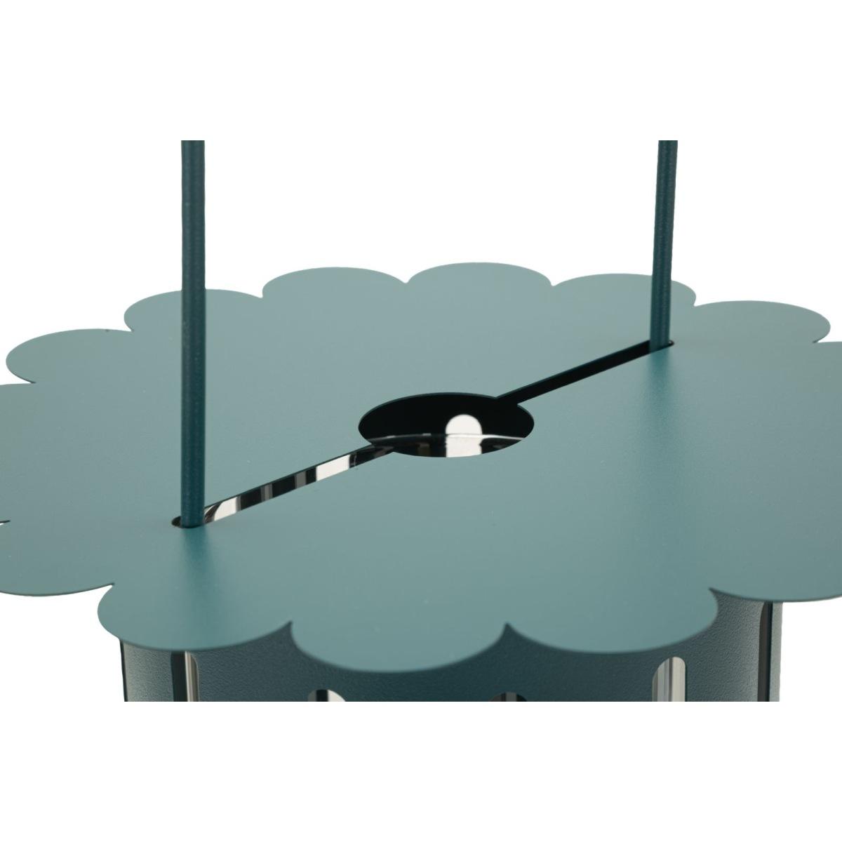 Lanterna saturno ottanio cm Ø 24x43