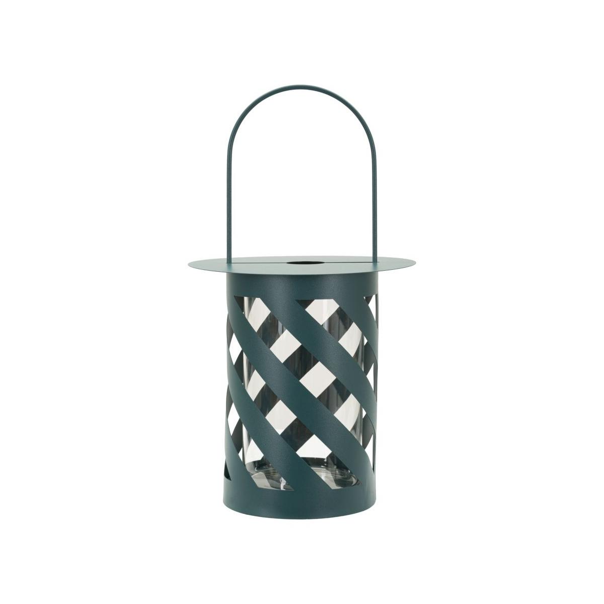 Lanterna saturno ottanio twist cm Ø 23x43