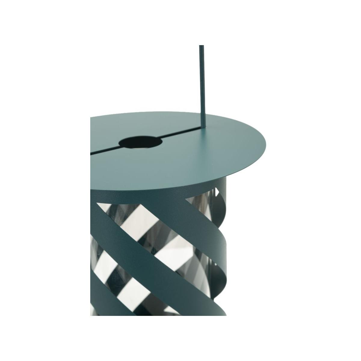 Lanterna saturno ottanio twist cm Ø 23x43