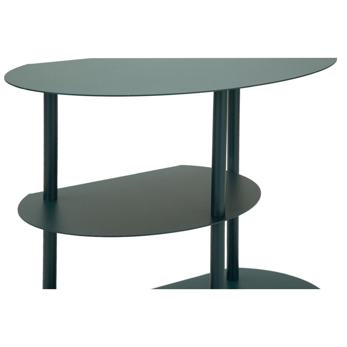 Comodino saturno ottanio cm 49,5x27,5x49,5