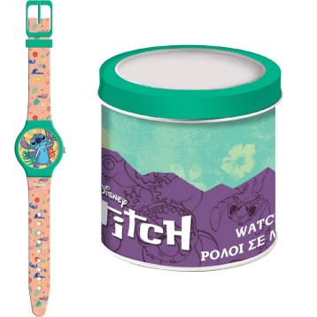 Orologio da polso Lilo e Stitch analogico in latta