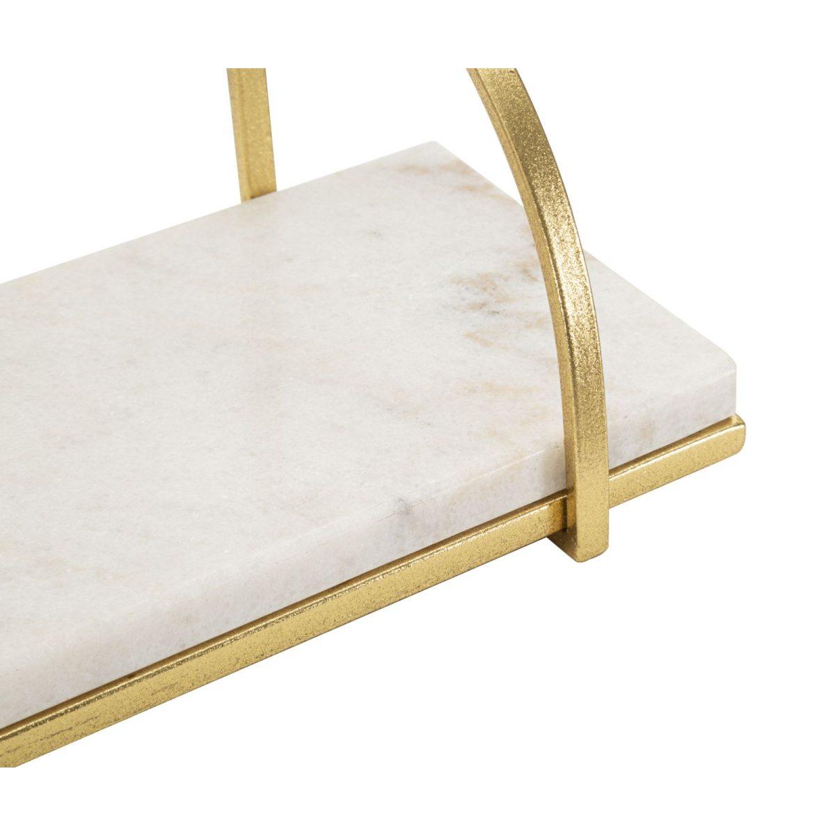 Mensola da muro marble cm 40x16x18