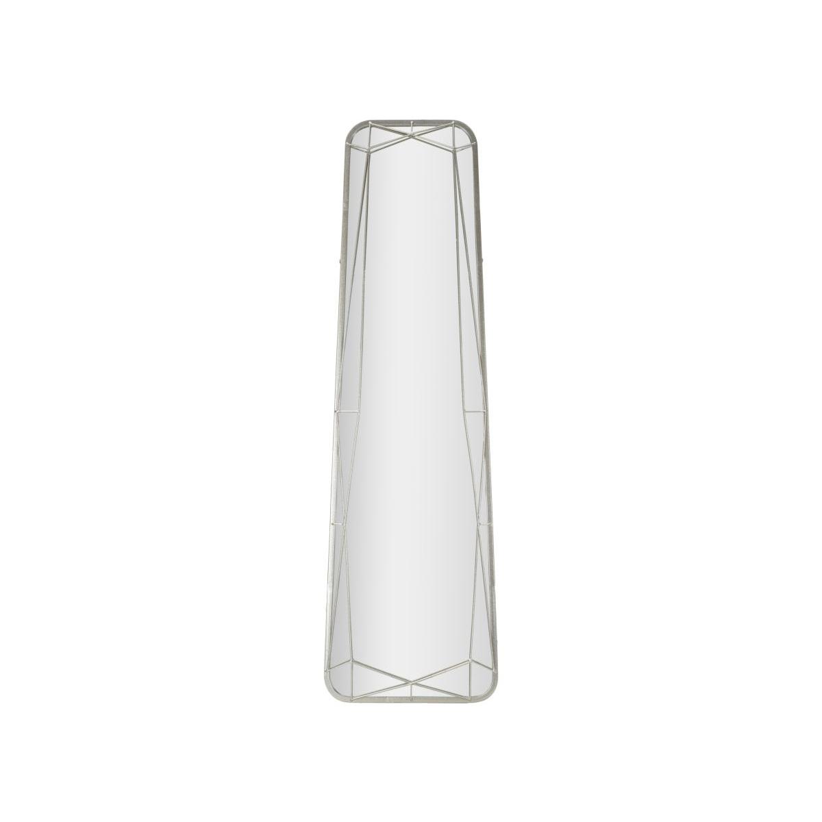 Specchio da terra silver cm 46x2-57x153 (misura specchio cm 43x150)