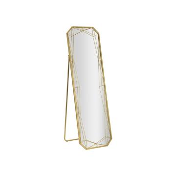 Specchio da terra gold cm 46x2-54x153 (misura specchio cm 43x150)