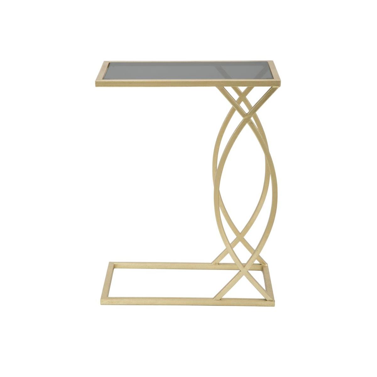 Tavolinetto da divano glam cm 45,5x25,5x60