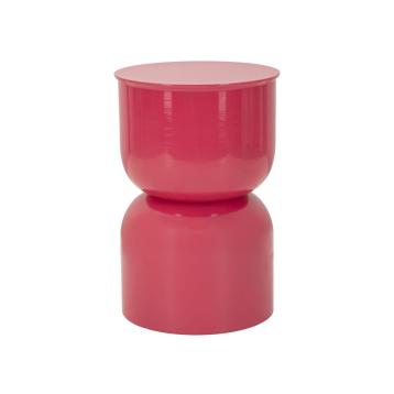 Tavolinetto in metallo oyi fuxia cm Ø 31x46