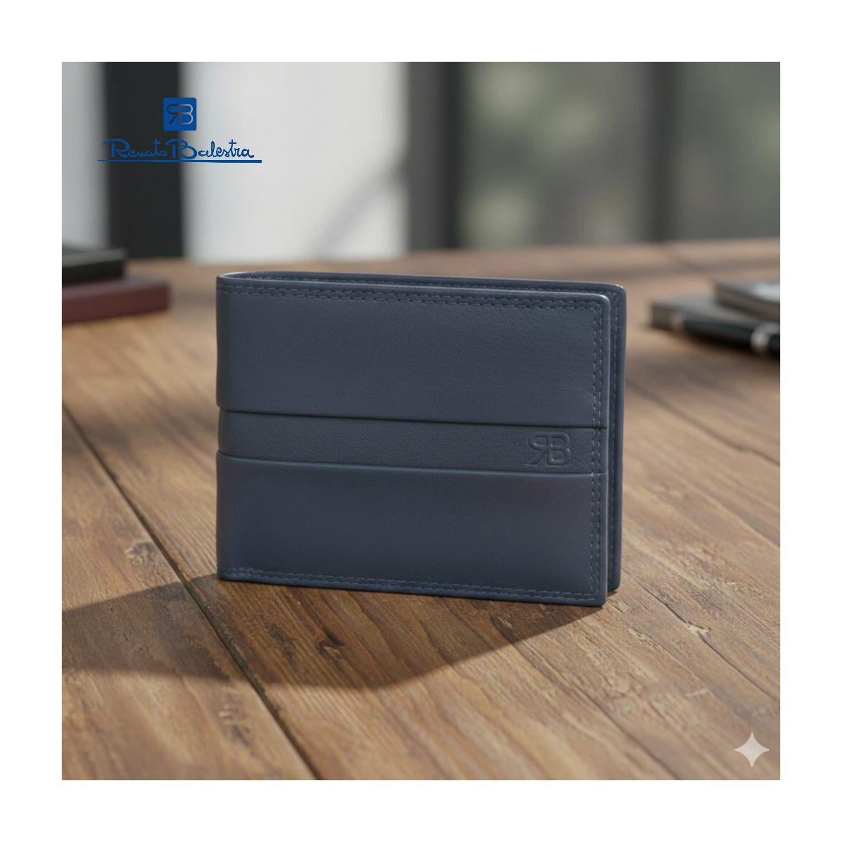 Portafoglio uomo in pelle Renato Balestra