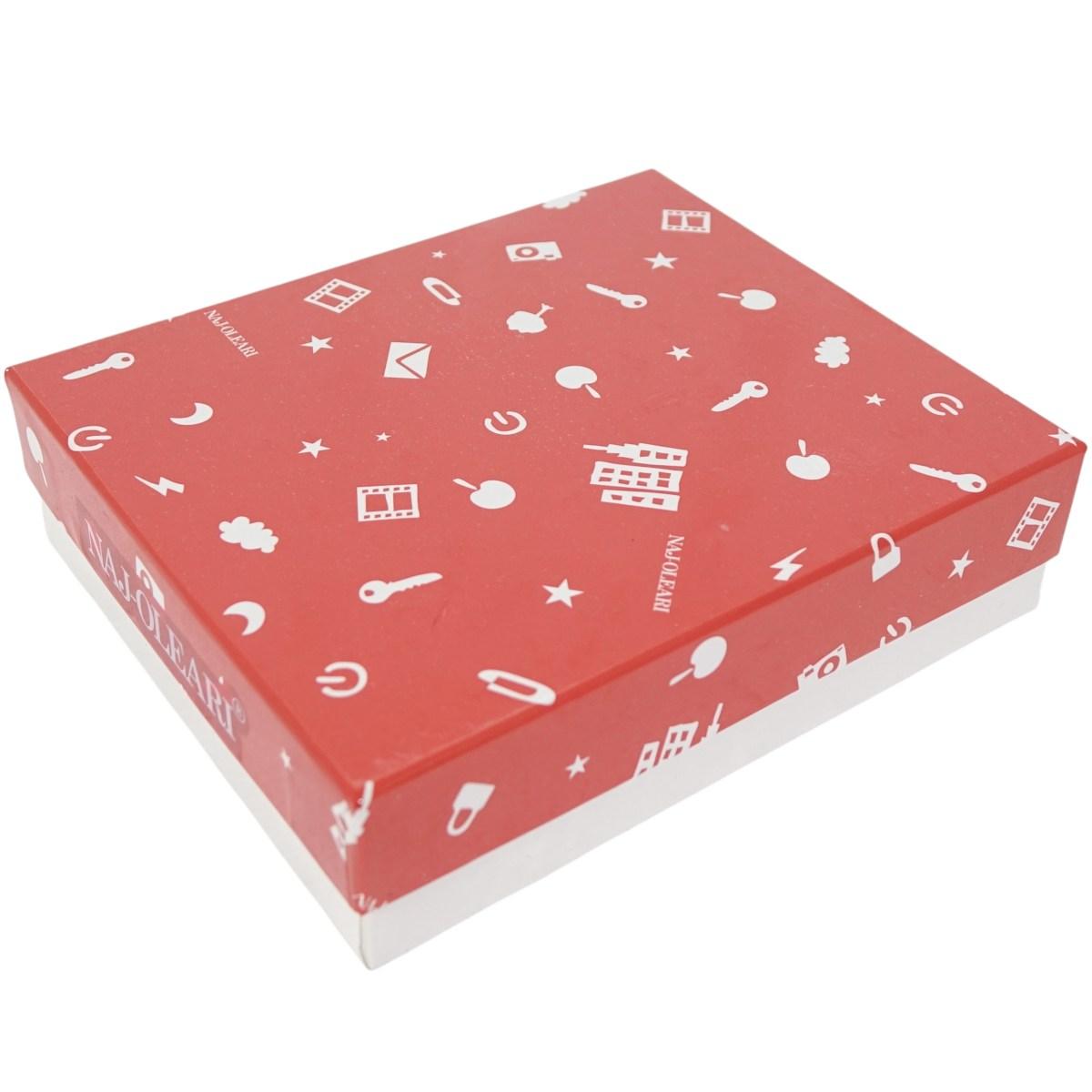 Portafogli donna in pelle 2 cerniere Naj-Oleari