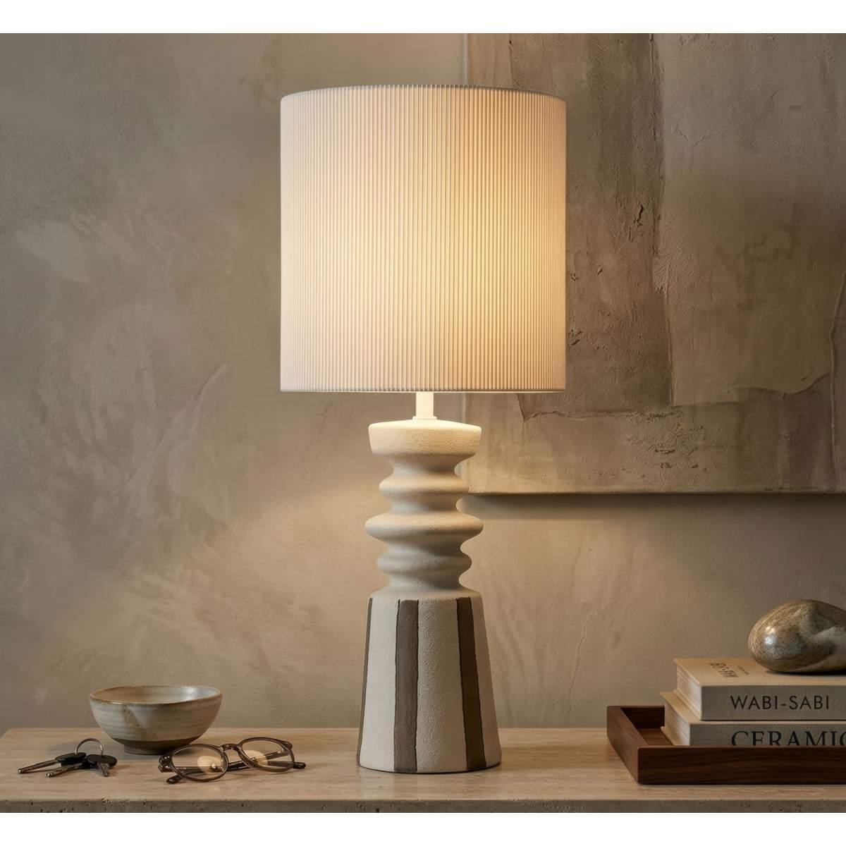 Lampada da tavolo tribal cm Ø 26,5x67