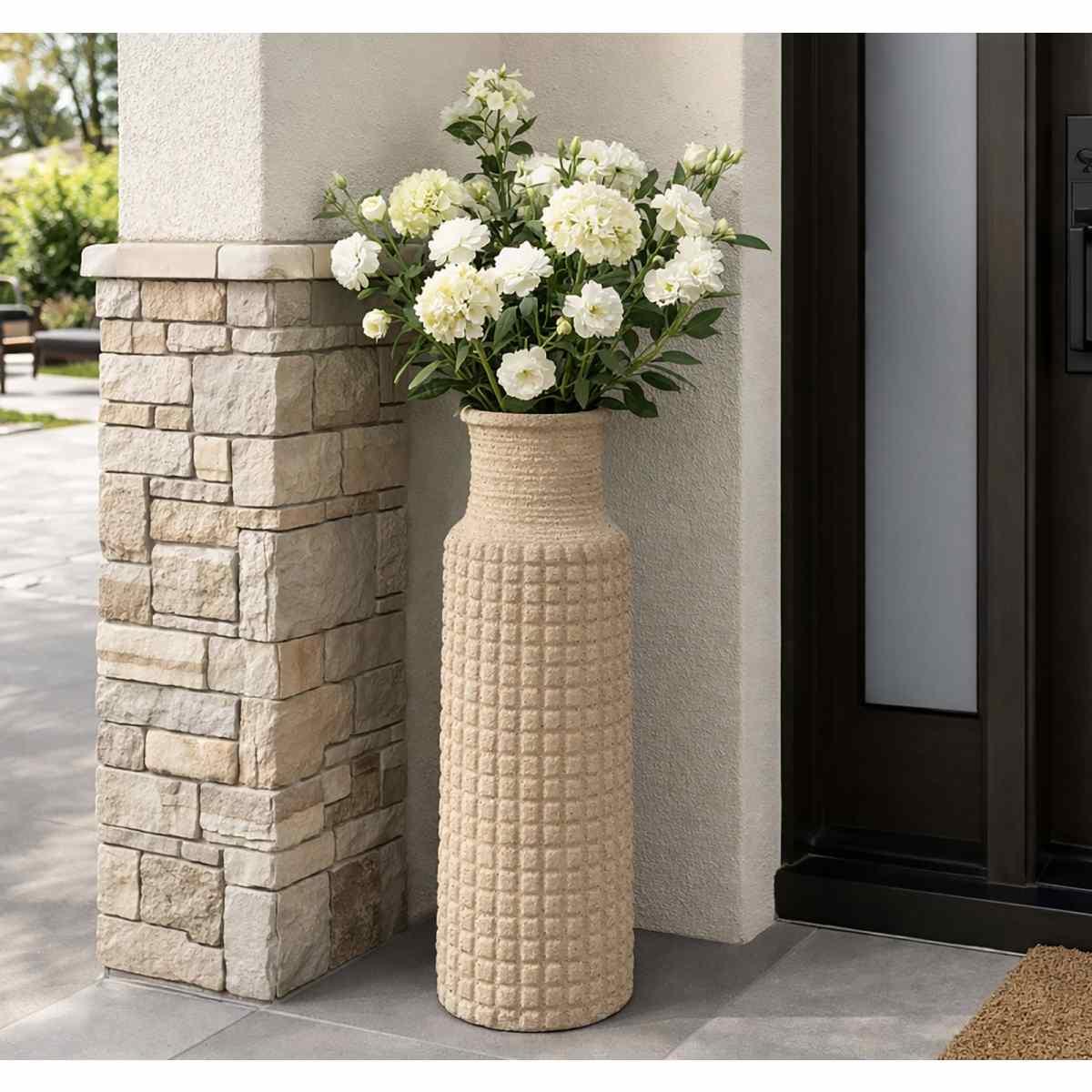 Vaso da esterno sand cm Ø 28x110 (apertura cm Ø 18)